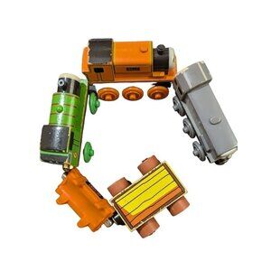 Thomas & Friends Wooden Railway Engines Bundle Percy Dennis Billy magnetic 5